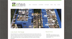 Desktop Screenshot of inhaus.ca